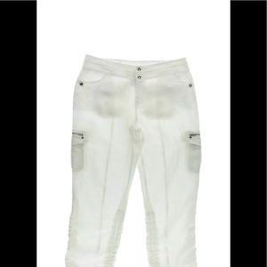 Brand new INC cargo pants with jewels and zipper